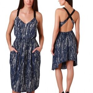 THEORY THEYSKENS' Dewi Silk Dress With Pockets